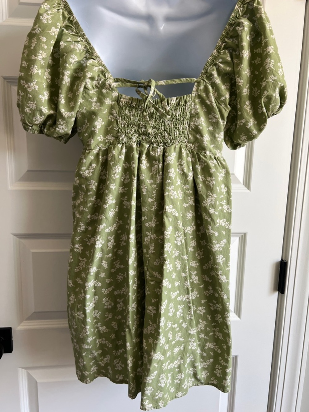 CELEBRITY PINK Boho Cottagecore Babydoll Abercrombie Size M Floral Crochet - Picture 2 of 5
